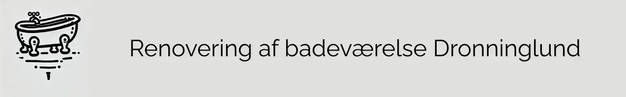 Renovering af badeværelse Dronninglund